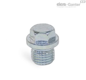 DIN 910-ST Threaded Plugs Steel