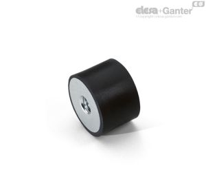 DVA.3-SST Elementos de amortiguación Placa base de acero INOX