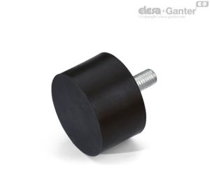 DVA.4-SST Elementos de amortiguación Placa base de acero INOX