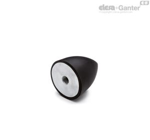 DVA.7-SST Elementos de amortiguación Placa base de acero INOX