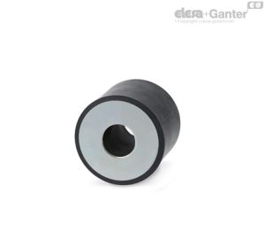 DVL.2-SST Elementos de amortiguación Placa base de acero INOX AISI 304