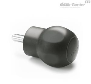 EBK+x Empuñadura giratoria esférica lobular Empuñadura giratoria esférica