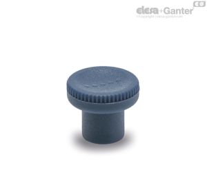 EKK-SST-MD Pomos de fijación moleteados Pomos de fijación grafilados