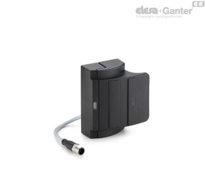 ESC-SFT-C-B Empuñaduras con interruptor de seguridad integrado Conector macho de 8 polos, salida trasera