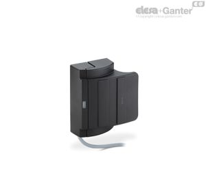 ESC-SFT-F-C Empuñaduras con interruptor de seguridad integrado Cable de 2 m o 5 m de longitud, salida axial inferior