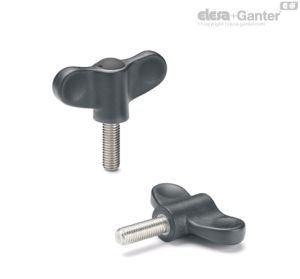 EWN-SST-p Muletillas Espárrago roscado de acero inoxidable