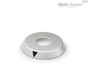 F.K Flanges para graduações Com index triangular
