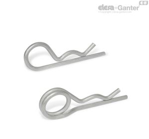GN 1024-NI Conectores de muelle Acero inoxidable
