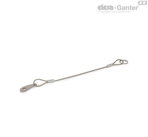 GN 111.2-B Cables de retención Con una orejeta y una argolla