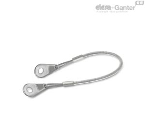 GN 111.8-C Cables de retención con 2 orejetas