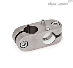 GN 131.1-NI Two-Way Linear Actuator Connectors Stainless Steel