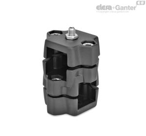 GN 134.7-D Two-Way Locking Slide Units with spring plunger