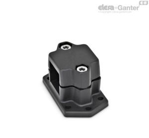 GN 147.3-S Abrazaderas de conectores con bridas Cuadrado