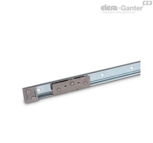 GN 1490 Sistemas de trilhos de guia linear de aço