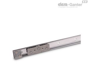 GN 1490-NI Sistemas de trilhos de guia linear aço inoxidável