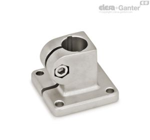 GN 162-NI Placa base de grampos conetores Aço Inoxidável