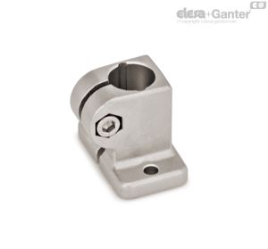 GN 162.3-NI Placa base de grampos conetores Aço Inoxidável