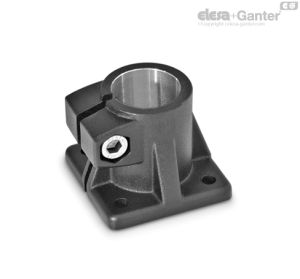 GN 163 Placa base de grampos conetores
