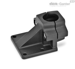 GN 166-B Abrazaderas de conectores de placa base Orificio