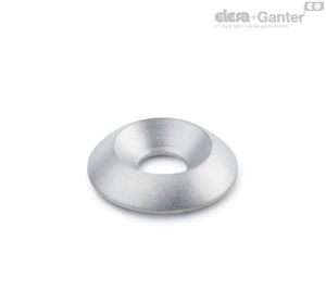 GN 185 Bases de acero inoxidable