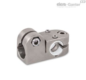 GN 191.1-NI T-Angle Linear Actuator Connectors Stainless Steel