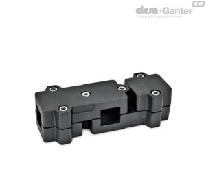 GN 195-S Abrazaderas de sporte en T Cuadrado