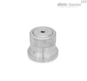 GN 200-NI Mecanismos de posicionamiento Acero inoxidable