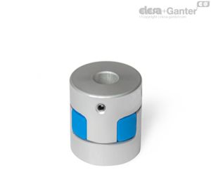 GN 2241-B Acoplamentos de Mandíbula de Elastómero Sem chaveta