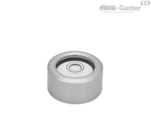 GN 2279-A Niveles de ojo de buey con superficie de contacto suave
