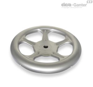 GN 228-A4-B Volantes Acero inoxidable, sin chavetero