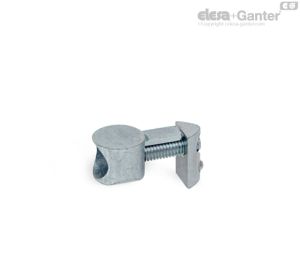 GN 22i-V-C Conectores universales Con protección anti-torsión, con tornillo y tuerca en T
