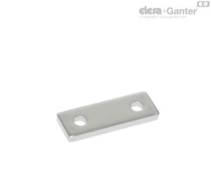 GN 2370 Placas espaciadoras de acero inoxidable