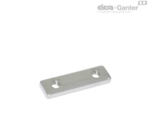 GN 2372 Placas pletinas de acero inoxidable