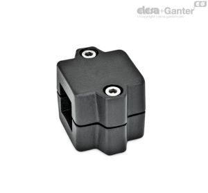 GN 241-S Conectores de tubo Cuadrado