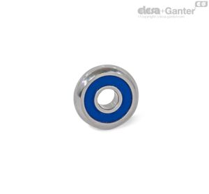 GN 2496-B Rolos de came em aço inoxidável Rolo de came com furo