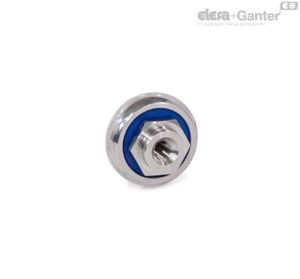 GN 2496-E Rolos de came de aço inoxidável came excêntrico com colar de montagem roscado descentrado