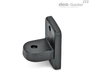 GN 271-AL Bases de conector articuladas Aluminio