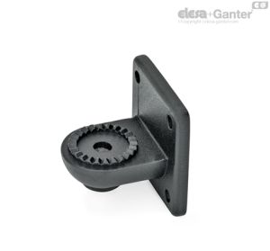 GN 272-AV Bases de conector articuladas con dentado macho