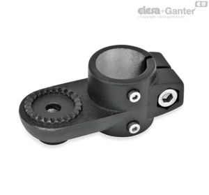 GN 274.1-AV Swivel Clamp Linear Actuator Connectors With external serration