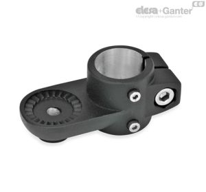 GN 274.1-IV Swivel Clamp Linear Actuator Connectors With internal serration