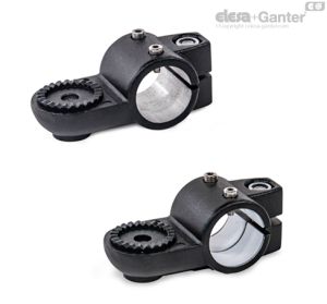 GN 278.1-AV Swivel Clamp Linear Actuator Connectors With external serration