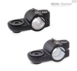 GN 278.1-MZ Swivel Clamp Linear Actuator Connectors With centering step