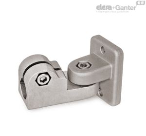 GN 281-NI Uniones de conectores articulados Acero inoxidable