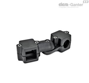 GN 289-B-S Uniones de conectores articulados Orificio-Cuadrado