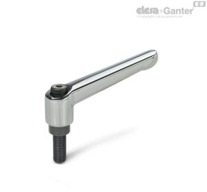 GN-300 Empuñaduras graduables Con rosca externa