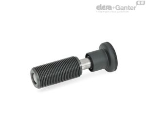 GN 313 Pernos con muelle Tornillos de presión, de acero