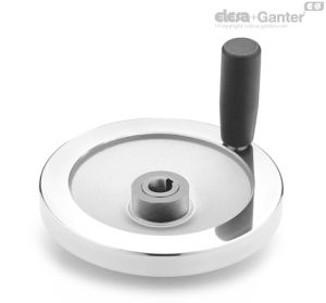 GN 321.4-D Volantes de seguridad con empuñadura giratoria de acero