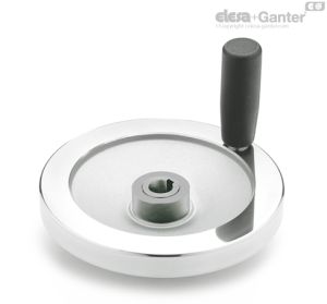 GN 321.5-D Volantes de seguridad con empuñadura giratoria de acero