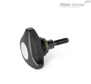 GN-3664 Pomos/tornillos de pomo de tres lóbulos limitadores de par Tornillo