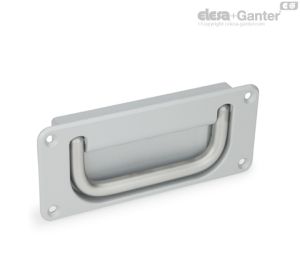 GN 425.8-NI Asas plegables encastrables Acero inoxidable